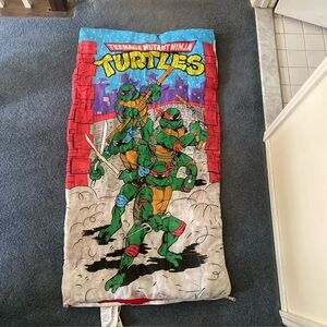 Vintage 1988 Mirage Studios TMNT Teenage Mutant Ninja Turtles Kid's Sleeping Bag